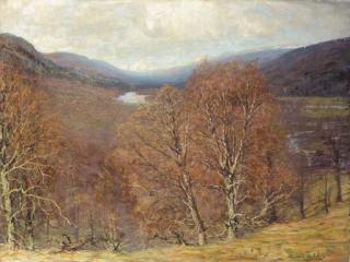 Alexander Brownlie Docharty - The Dee at Braemar