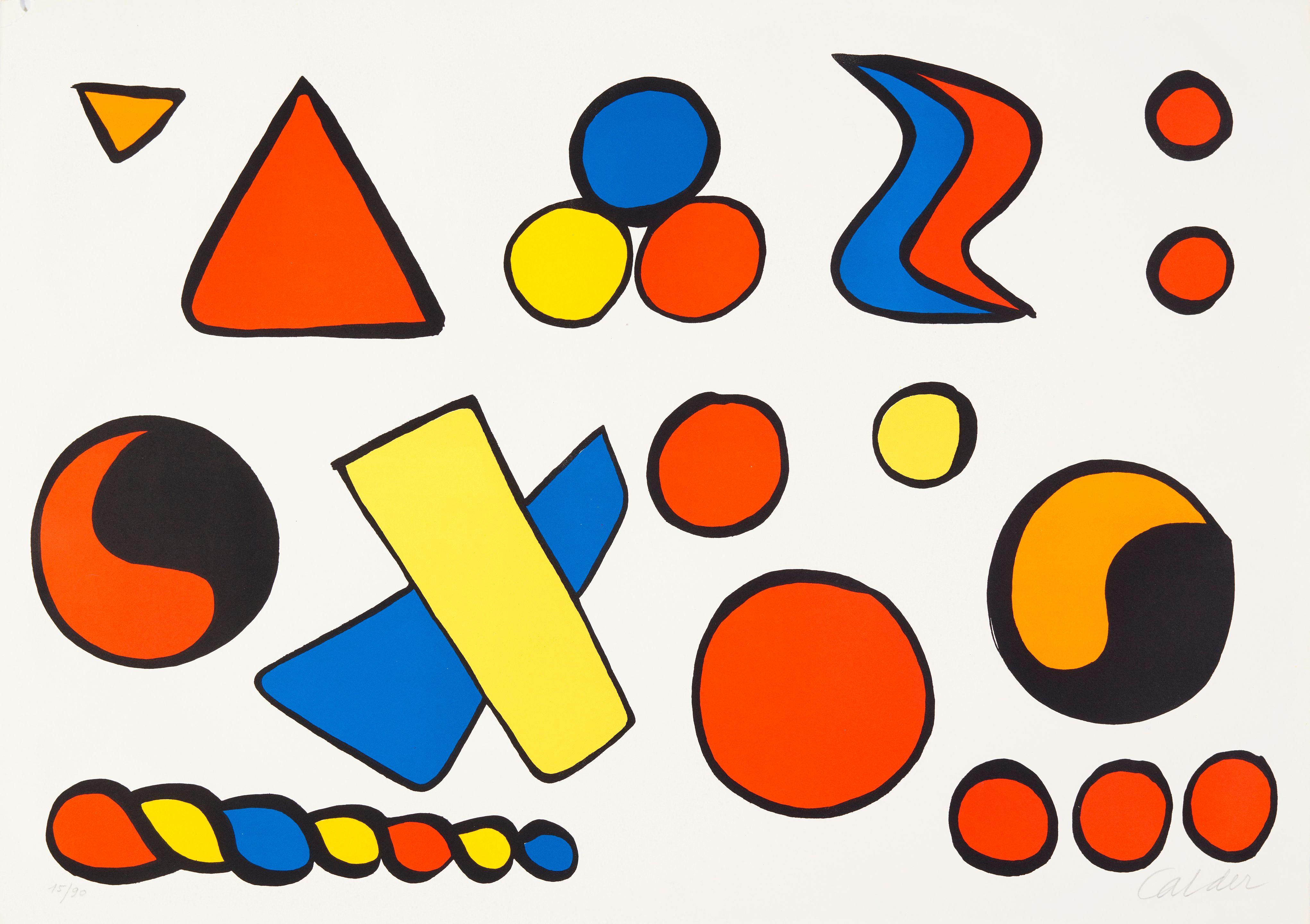Alexander Calder - Alphabet et Saucisson