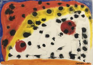 Alexander Calder - Beaucoup de taches noire