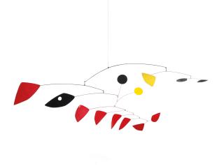 Alexander Calder - Black and Yellow Dots in the Air