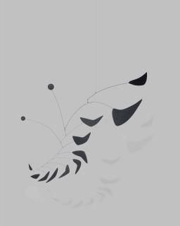 Alexander Calder - Black: Two Dots And Eleven