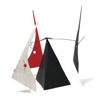 Alexander Calder - Black, White And Red Sails