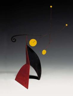 Alexander Calder - Black, Yellow, Red