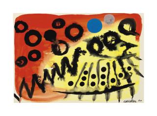 Alexander Calder - Blue and Purple Discs