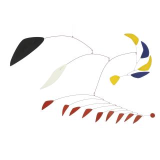 Alexander Calder - Blue And Yellow Sickles