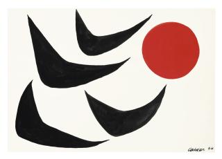 Alexander Calder - Boomerangs Flight