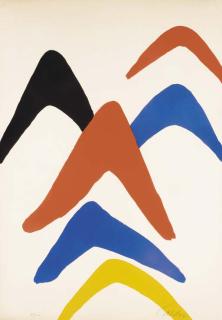 Alexander Calder - [Boomerangs]