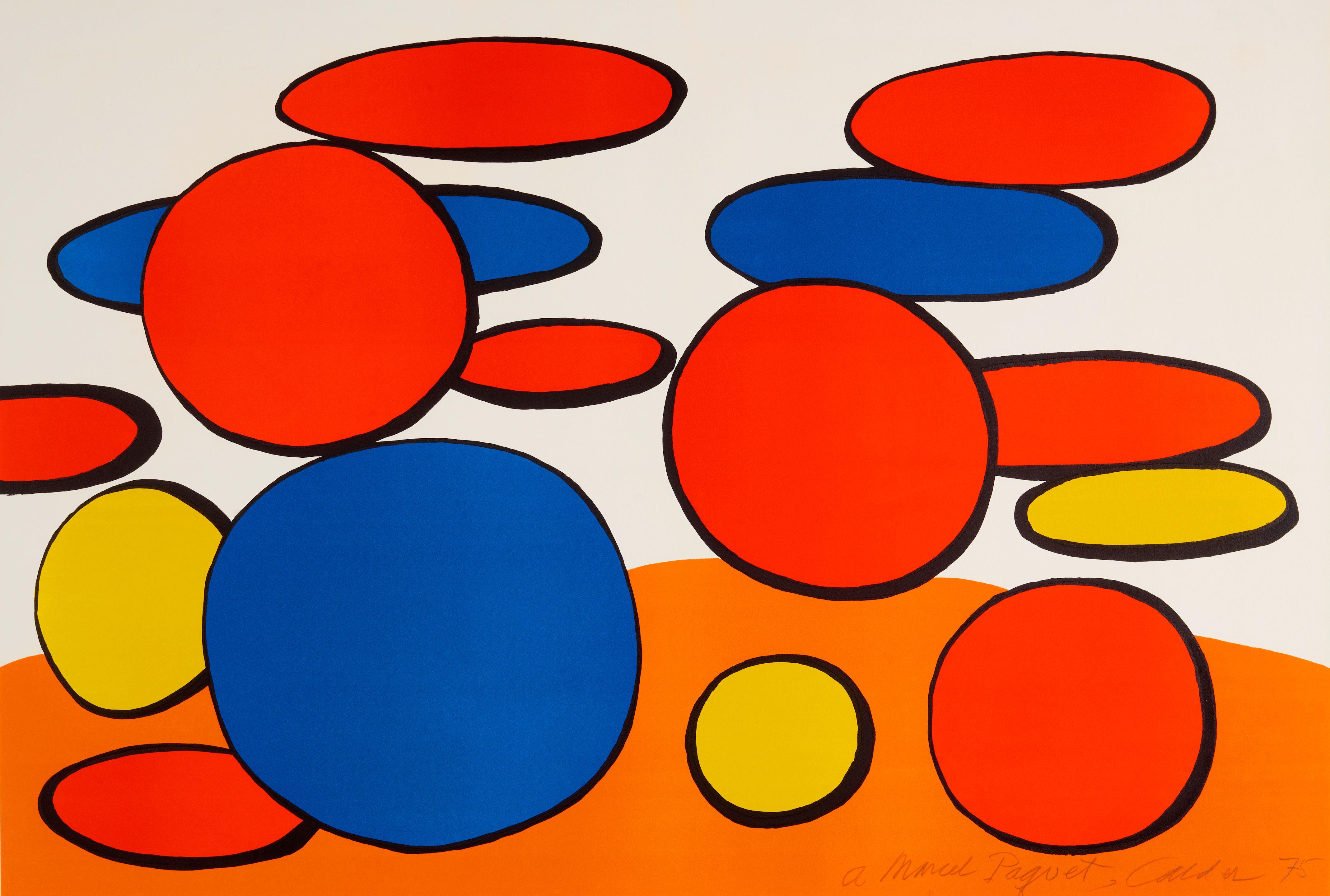 Alexander Calder - Composition aux cercles