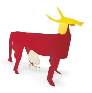 Alexander Calder - Cow with Yellow Face