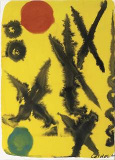 Alexander Calder - Dark Crosses