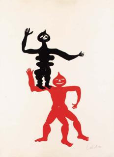 Alexander Calder - Deux Acrobates