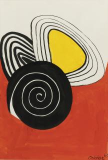Alexander Calder - Escargot Amoureux De 2 Huitres