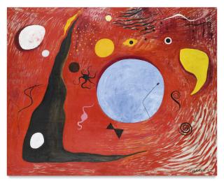Alexander Calder - Fond Rouge