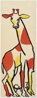 Alexander Calder - Girafe rouge
