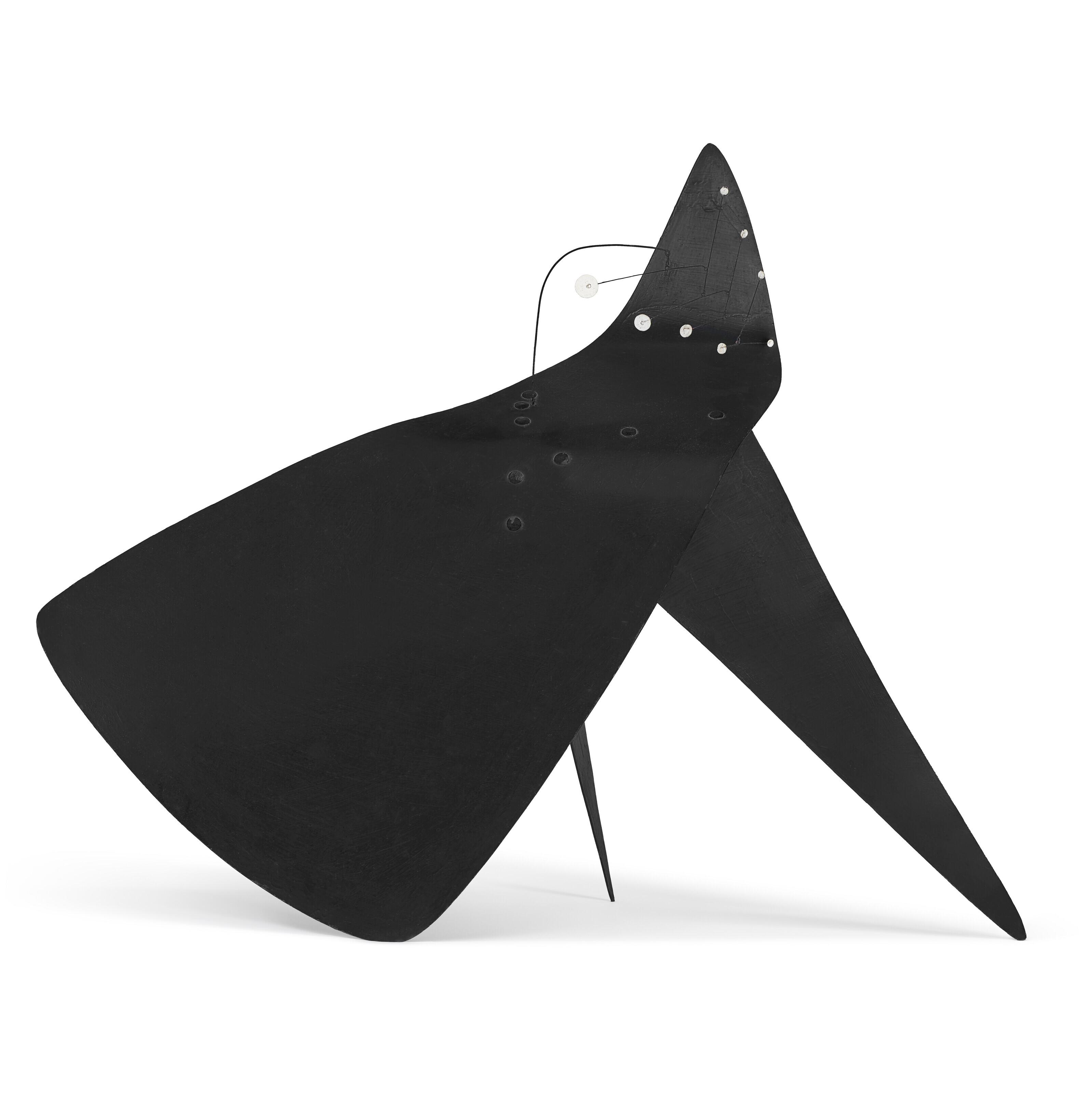 Alexander Calder - Gypsophila On Black Chair