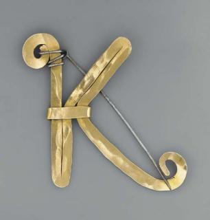 Alexander Calder - K (Initial Pin)