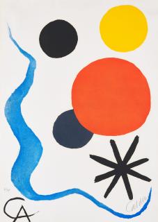 Alexander Calder - Komposition.