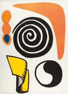 Alexander Calder - La Matraque Rouge