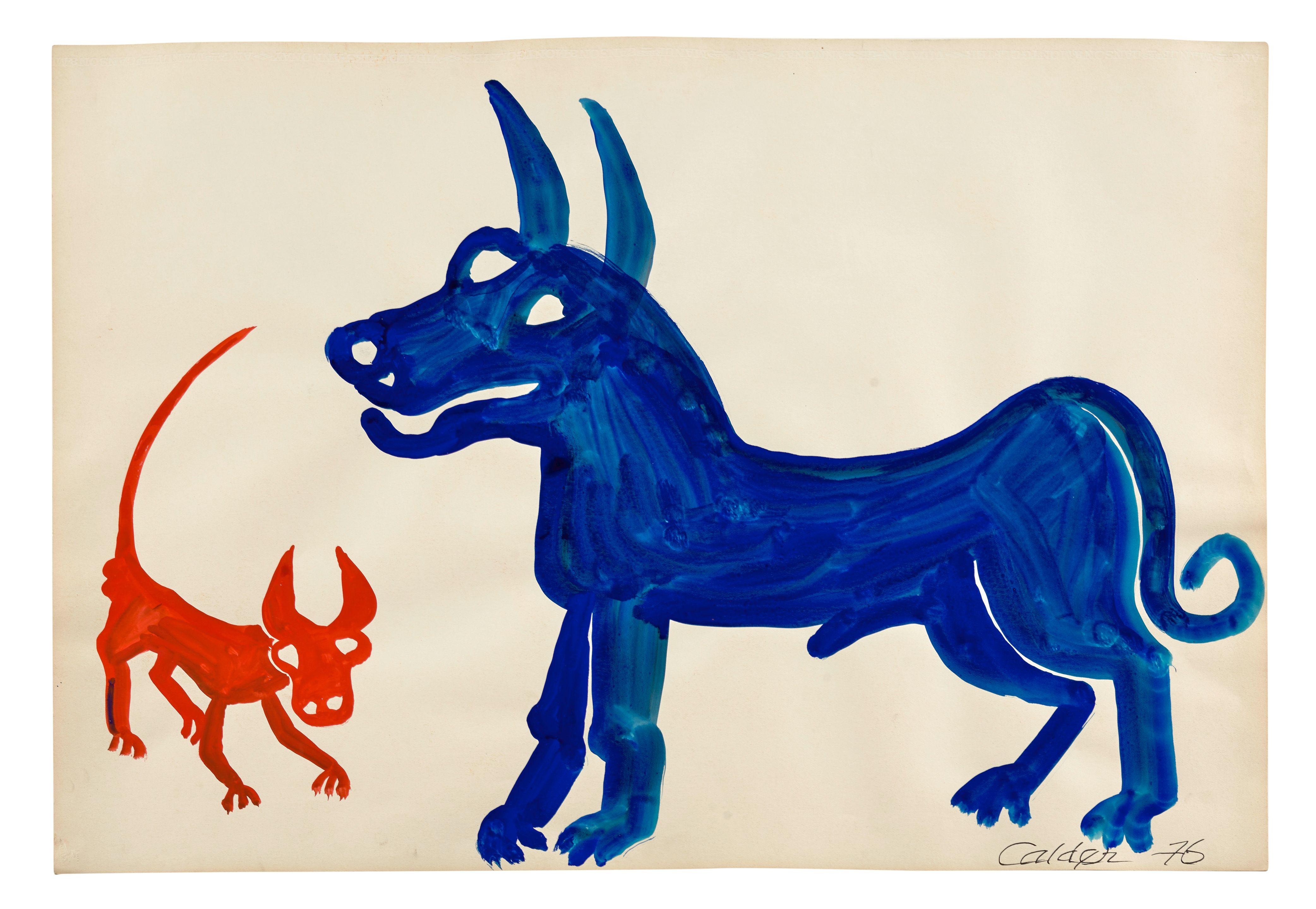 Alexander Calder - Le Petit rouge