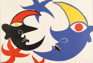 Alexander Calder - Les deux lunes