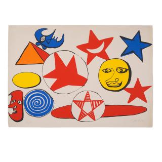 Alexander Calder - L\'Etoile Rouge