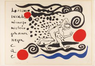 Alexander Calder - Lo Oscuro Invade