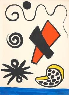Alexander Calder - Mer et Coquillage (Sea and Shell)