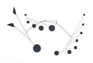 Alexander Calder - Mobile [Maquette]