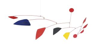 Alexander Calder - Mobile quadrichrome
