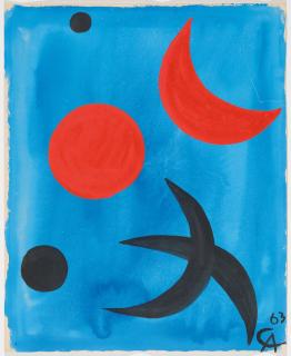 Alexander Calder - Night Sky. 1963.