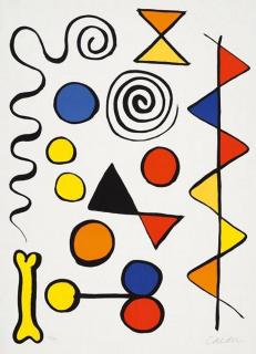 Alexander Calder - Os et serpent