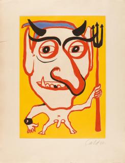 Alexander Calder - Portrait Of Constantin Tacou