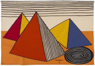 Alexander Calder - Pyramids and Stripes