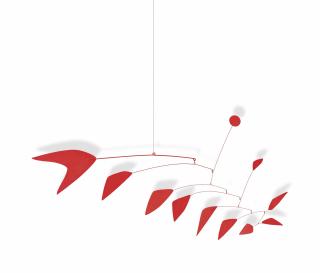 Alexander Calder - Red Fossil