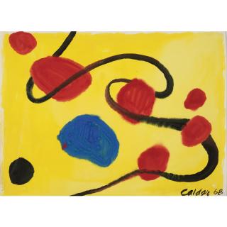 Alexander Calder - Reds Along The Path
