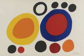 Alexander Calder - Rondelles De Fumée (Maeght 658)