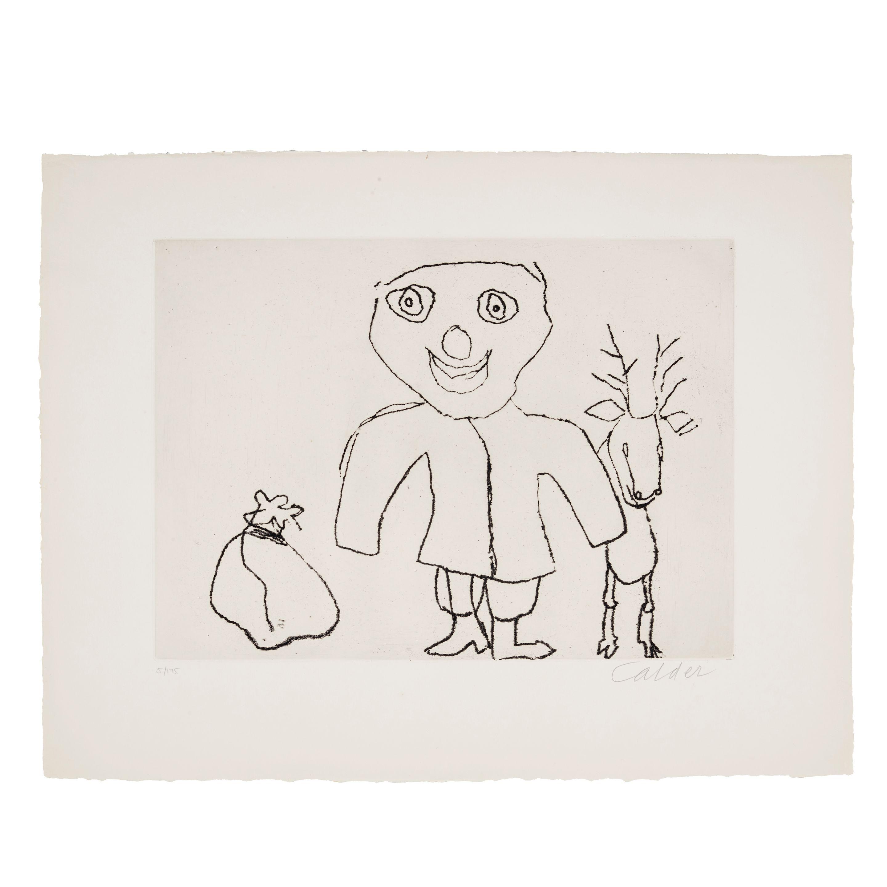 Alexander Calder - Santa Claus Portfolio