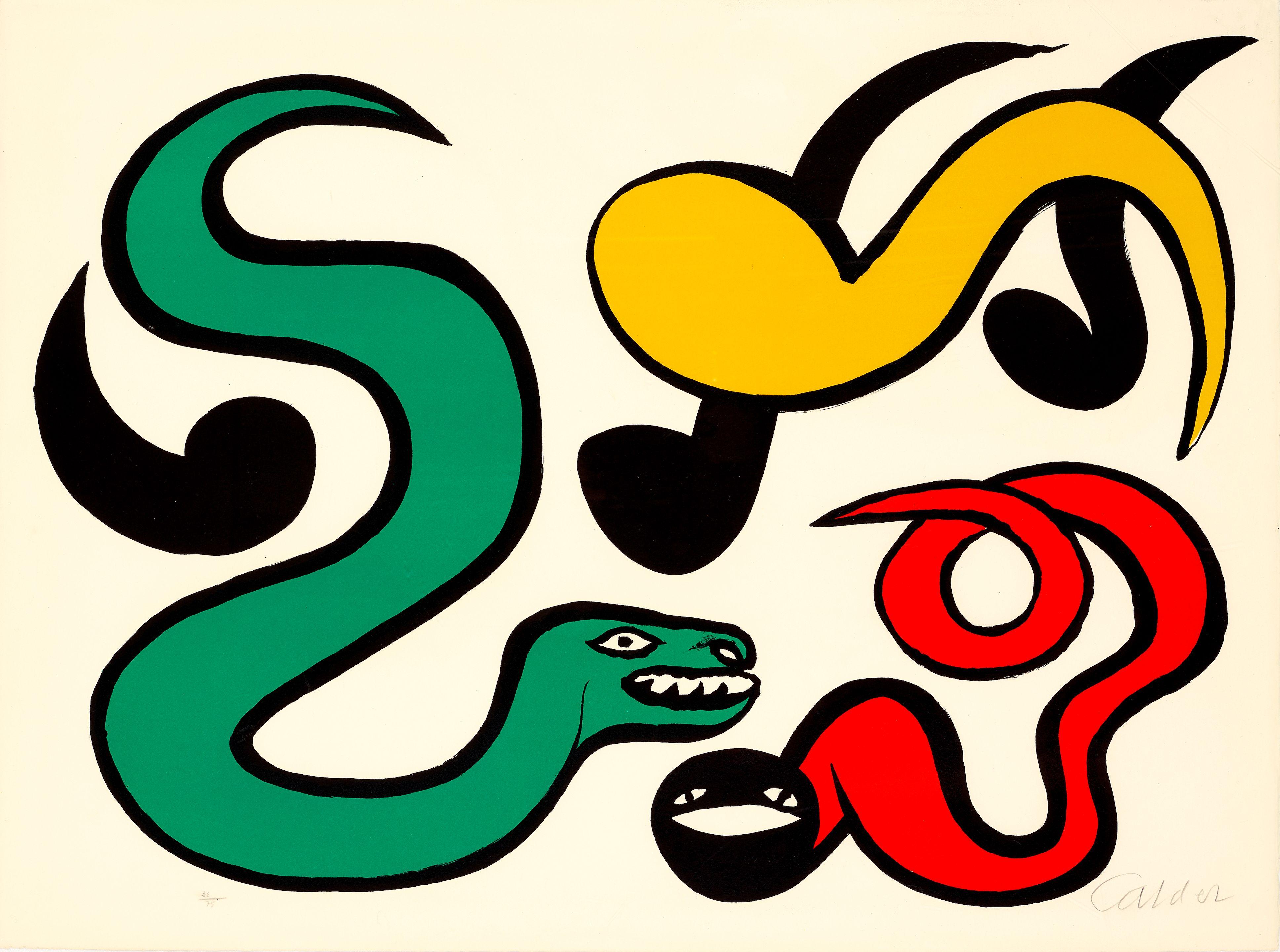 Alexander Calder - Snakes