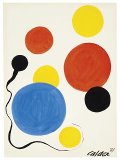 Alexander Calder - Soleils d’or