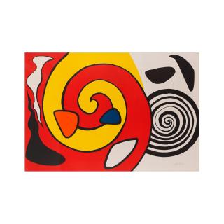 Alexander Calder - Spirals and Forms, circa 1965