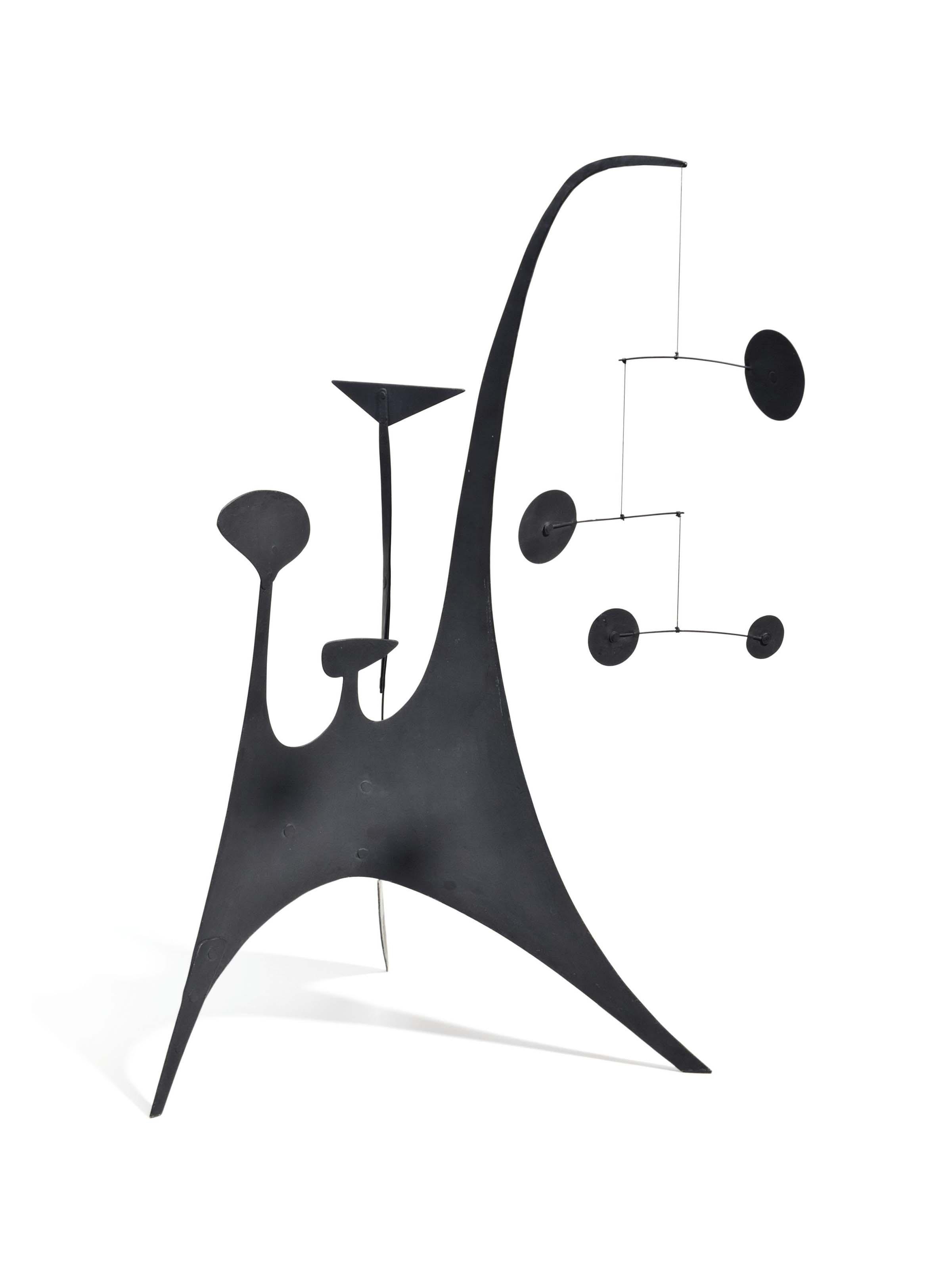 Alexander Calder - Stabile With Mobile Element