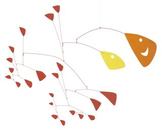 Alexander Calder - The Moon and The Loop