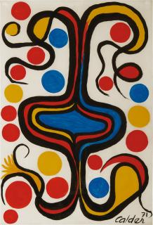 Alexander Calder - Tricolor Onion