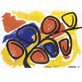 Alexander Calder - Untitled (Composition)