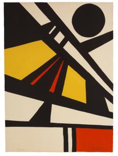 Alexander Calder - Untitled, From Graphikmappe Hochschule St. Gallen. 1963-1967