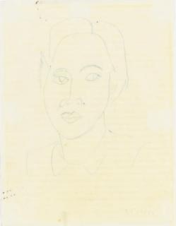 Alexander Calder - (Untitled) Portrait of Male Subject