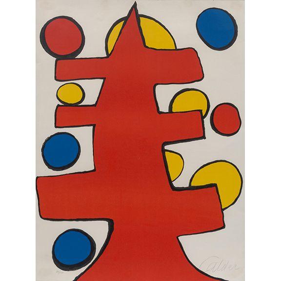 Alexander Calder - Untitled (Red Tree)