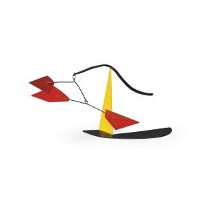 Alexander Calder - Untitled (Standing Mobile: Black, Yellow And Red)