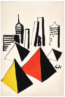 Alexander Calder - View of Boston