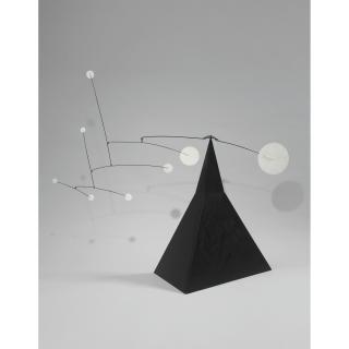 Alexander Calder - White Discs On The Pyramid